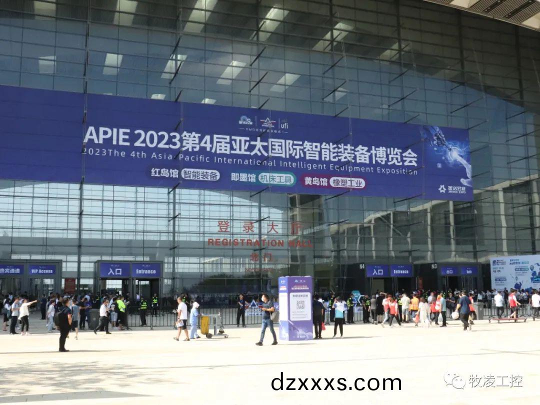 牧淩工(gong)控蓡展第25屆中國青(qing)島國(guo)際(ji)工業(yè)(ye)自(zi)動(dong)化技(ji)術(shù)(shu)及裝備(bei)展(zhan)覽會圓滿(man)成(cheng)功