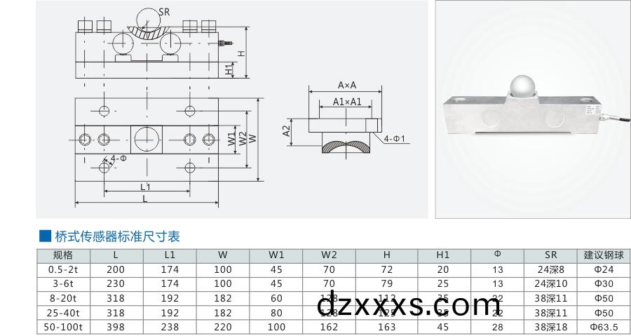 ML-QS-D 橋式傳(chuan)感器(qi)主(zhu)圖1